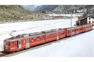 Lematec H0m BVZ Zahnrad-Gelenktriebwagen BDeh 6/6 2031