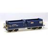 Liliput H0 SBB/RTS Aushubkippwagen Fans-u, blau