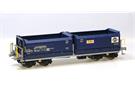 Liliput H0 SBB/RTS Aushubkippwagen Fans-u, blau