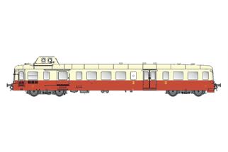 LS Models H0 (AC Digital) SNCF Dieseltriebwagen XBD 3943, rot/creme, Ep. IIIc-d