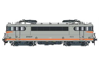 LS Models H0 (AC Digital) SNCF Elektrolok BB 9623, betongrau/orange, Ep. V