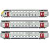 LS Models H0 (AC) SNCB Doppelstockwagen-Set M6 BDX/B/B, Ep. Vb, 3-tlg.
