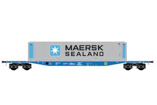 LS Models H0 D-Nacco Container-Tragwagen Maersk Sealand