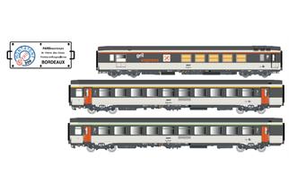 LS Models H0 (DC) SNCF Reisezug-Set 1 Le Montaigne, Ep. IV, 3-tlg.