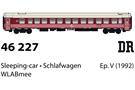 LS Models H0 DR Schlafwagen WLABmee, Ep. V