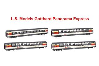 LS Models H0 SBB Gotthard Panorama Express, 4-tlg.