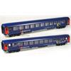 LS Models H0 SBB Liegewagen-Set UIC-Z2 Bcm, Couchette, Ep. IV-V, 2-tlg.