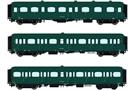 LS Models H0 SNCB Reisezugwagen-Set B7/B9/B11, Ep. IV, 3-tlg.