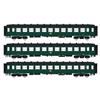 LS Models H0 SNCB Reisezugwagen-Set I2 B/B/B, Ep. IIIc, 3-tlg.