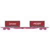 LS Models H0 SNCF Containertragwagen Sgss rot, Magetra, Ep. V-VI