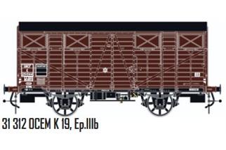 LS Models H0 SNCF gedeckter Güterwagen OCEM K 19, Ep.IIIb