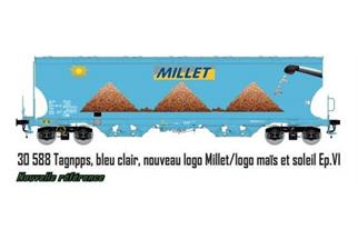 LS Models H0 SNCF Getreidesilowagen Tagnpps, Millet, Ep. VI