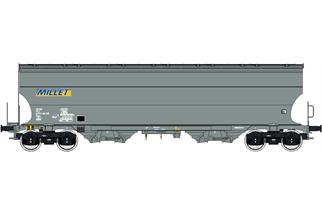 LS Models H0 SNCF Getreidesilowagen Tagnpps, Millet, Ep. VI