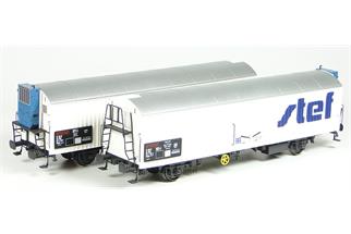 LS Models H0 SNCF Kühlwagen-Set Ibbghs/Ibbghs STEF, 2-tlg.