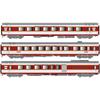 LS Models H0 SNCF Reisezugwagen-Set TEE Grand Confort A8tu/Vru/A4Dtux, Ep. IVb, 3-tlg.