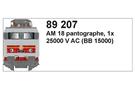 LS Models H0 Stromabnehmer AM 18, zu BB 15000