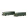 Mabar N SBB Postwagen-Set Z2 378/382, Post, grün, 2-tlg.