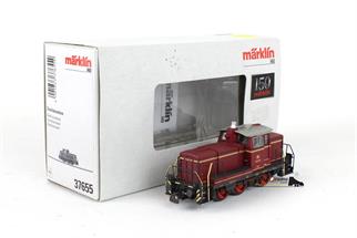 Märklin 37655 H0 (AC Digital) DB Dieselok V 60 107, braun (OCC)