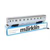 Märklin 4089 H0 SNCF Personenwagen A8 1027, silber, mit Innenbeleuchtung (OCC)