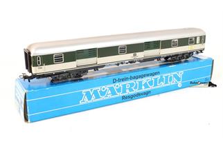 Märklin 4093 H0 DB D-Zug-Gepäckwagen, Pop-Lackierung (OCC)