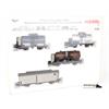 Märklin 4786 H0 SBB Güterwagen-Set um 1930, 4-tlg. (OCC)