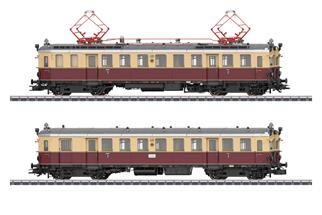 Märklin H0 (AC Sound) DRG Elektrotrieb- + Steuerwagen elT 1126 + elS 2126, Ep. II (MHI)