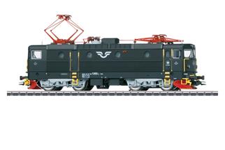 Märklin H0 (AC Sound) SJ Elektrolok Rc6 1365, schwarz, Ep. VI