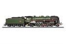 Märklin H0 (AC Sound) SNCF Dampflok 141.R.1244, ölgefeuert, grün/schwarz, Ep. VI