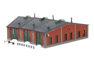 Märklin H0 Bausatz Ringlokschuppen 12°