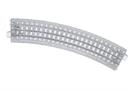 Märklin H0 C-Gleis gebogen Radius R1 360 mm, 30°, transparent