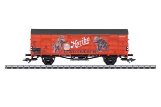 Märklin H0 DB gedeckter Güterwagen Gl 22, Haribo, Ep. III (MHI)