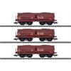 Märklin H0 DB Selbstentladewagen-Set Erz Id OOtz 44, Erzladung, Ep. III, 3-tlg.