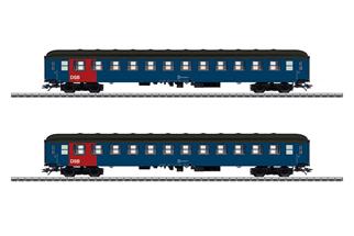 Märklin H0 DSB Reisezugwagen-Set, 2-tlg.