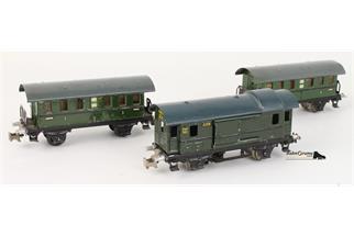 Märklin H0 Lot Blechwagen 2-achig, 3-tlg. *OCCASION*