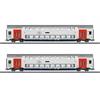 Märklin H0 SNCB Doppelstockwagen-Set M6, Ep. VI, 2-tlg.