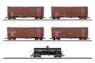 Märklin H0 SP US-Güterwagen-Set, Ep. III, 5-tlg.