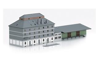 Märklin Z Bausatz Raiffeisen Lagerhaus mit Markt