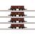 Märklin Z DB Selbstentladewagen-Set Erz Id OOtz 44, Ep. III, 4-tlg.
