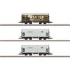 Märklin Z ERR Schiebeplanenwagen-Set Shimmns, Ep. VI, 3-tlg.