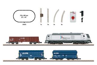 Märklin Z RheinCargo Startpackung moderner Güterverkehr mit BR 285, Ep. VI