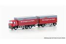 Minis N MAN F90 3-achs Koffer-Hängerzug, Rail Cargo Austria