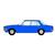 Minis N Opel Rekord D Limousine, blau