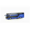 Minis N Setra Reisebus S431 DT, neutral metallic blau