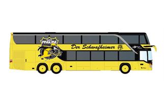 Minis N Setra S 431 DT KEV, Mannschaftsbus Krefelder Pinguine