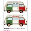 Minis N VW T3 Set Eis-/ Pizza Wagen, 2-tlg.