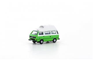 Minis N VW T3 Westfalia Camper, grün/weiss
