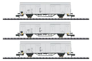 Minitrix N DR Güterwagen-Set Ibblps Kühlzug, 3-tlg.