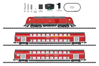 Minitrix N (Sound) DB AG Startset Diesellok BR 245 mit Regional-Express