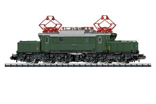 Minitrix N (Sound) DB Elektrolok E 93 07, flaschengrün, Ep. III