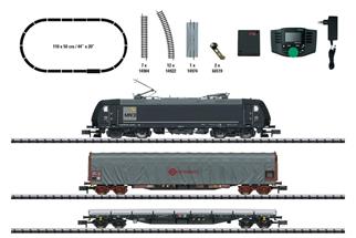 Minitrix N (Sound) Startset Internationaler Güterzug